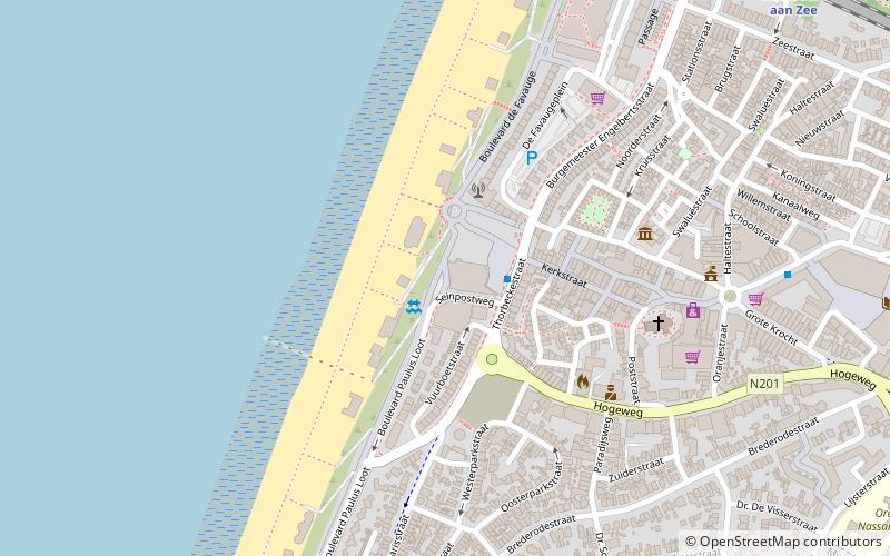 boulevard paulus loot zandvoort location map
