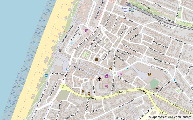 zandvoorts museum location map