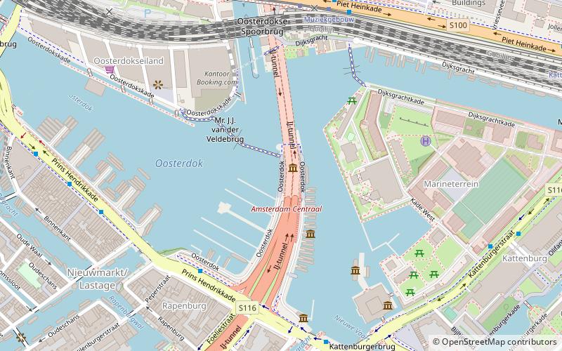 Oosterdok location map