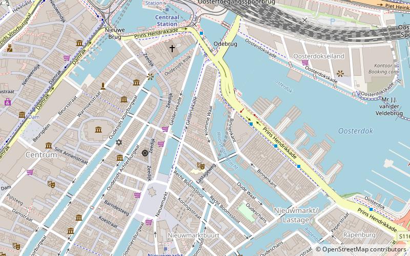 Kromme Waal location map
