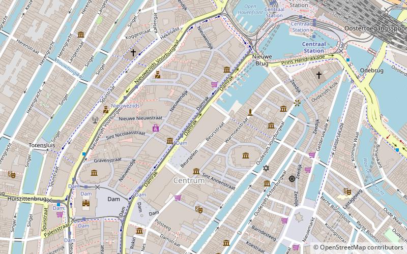 Bourse d'Amsterdam location map