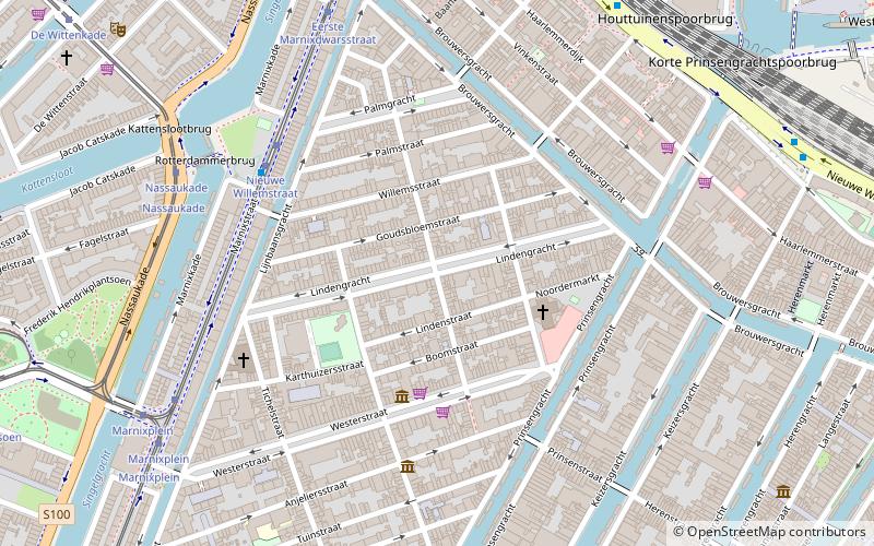 Lindengracht location map