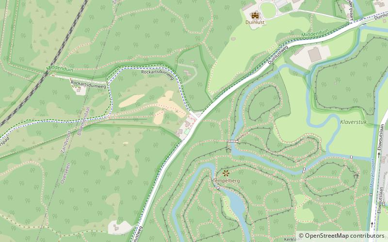 de holle boom nationalpark zuid kennemerland location map