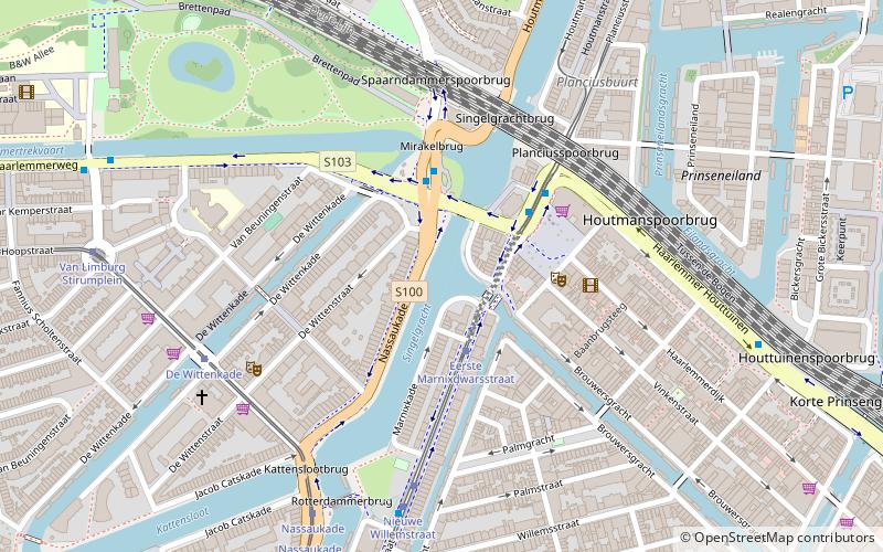Singelgracht location map