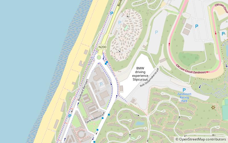 national racing monument zandvoort location map