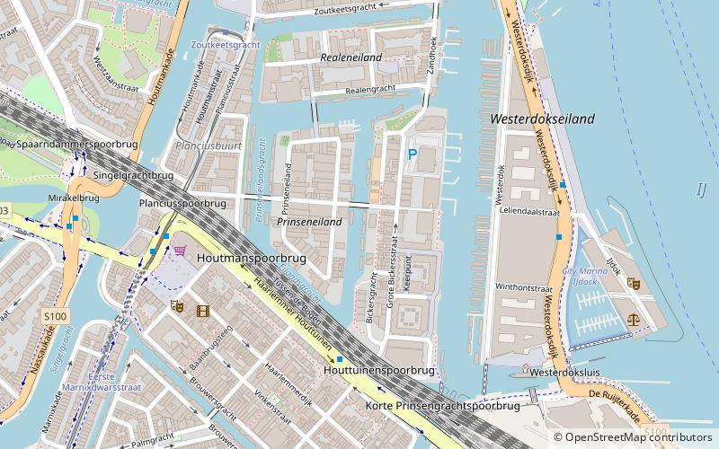 Bickersgracht location map