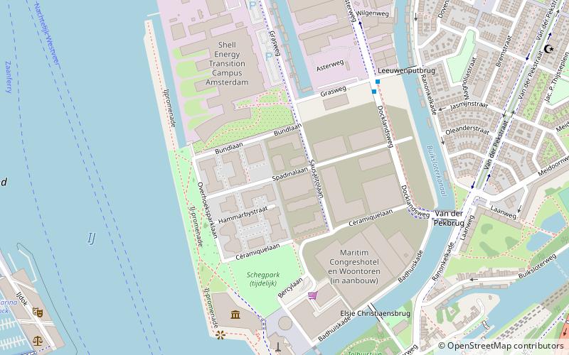 Overhoeks location map