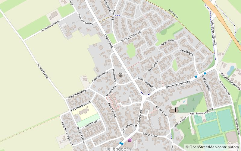 De Wippe location map