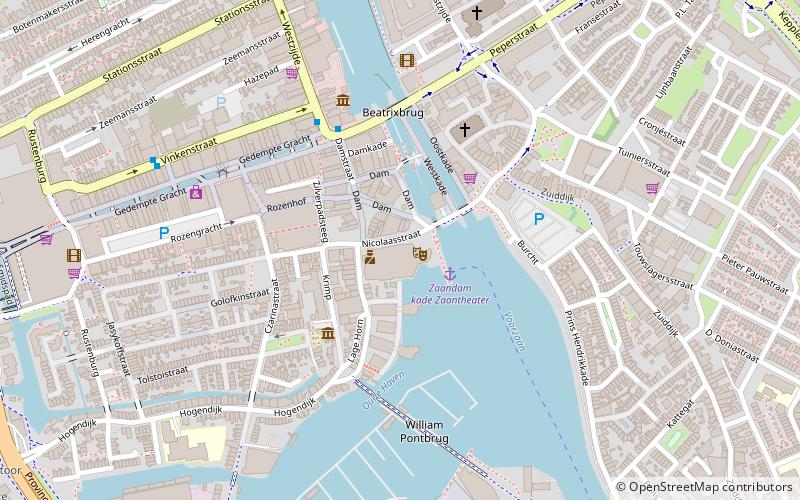 zaantheater zaandam location map