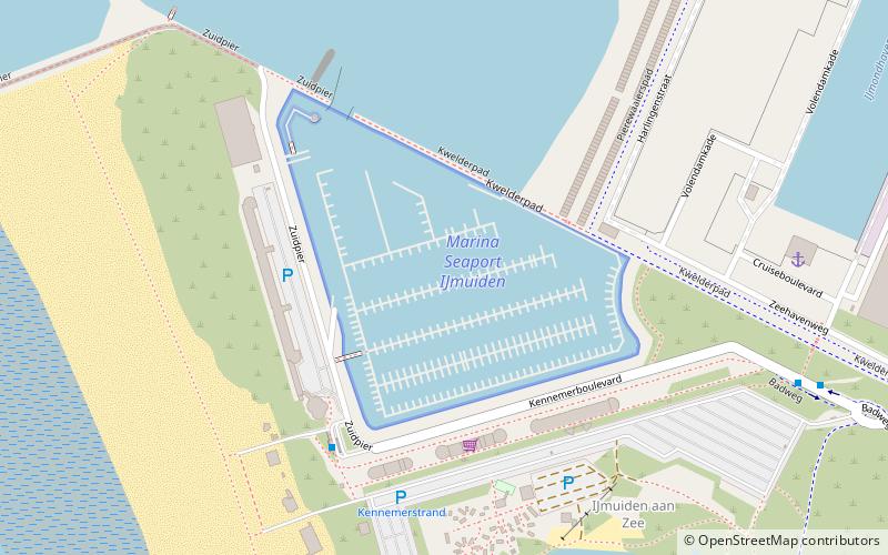 Marina Seaport IJmuiden location map