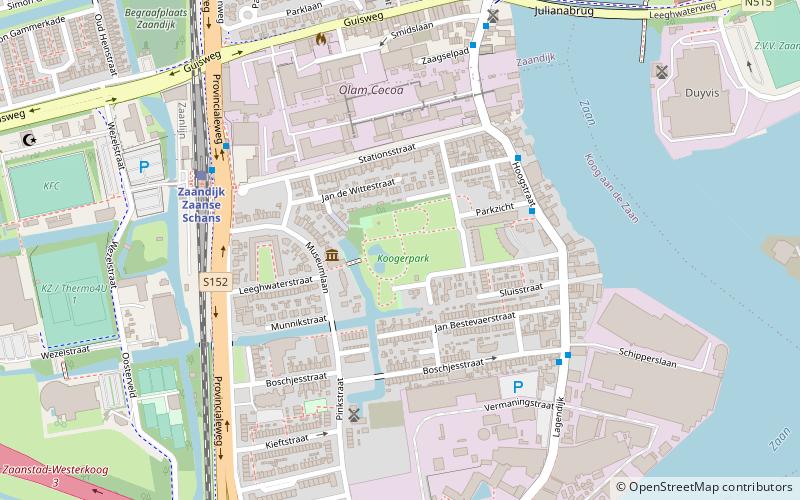 Koogerpark location map