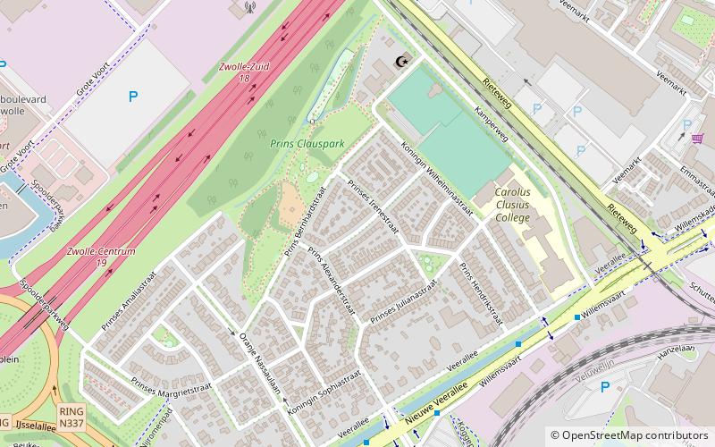 Zwollerkerspel location map