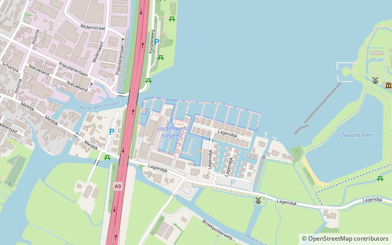 Jachthaven Uitgeest location map