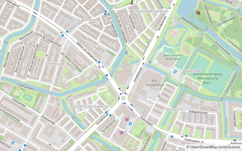 achtermeer alkmaar location map