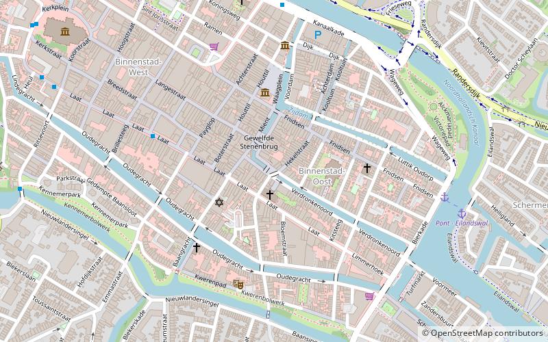 Platte Stenenbrug location map