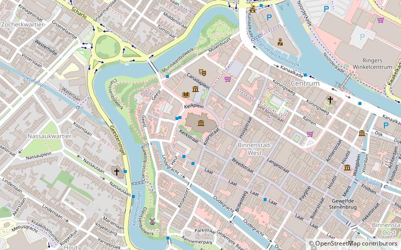 Grote or Sint-Laurenskerk location map