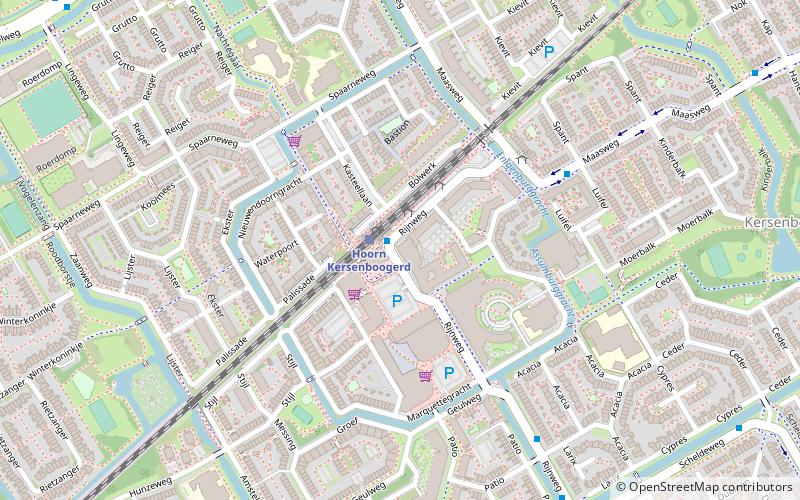 Wijkcentrum Kersenboogerd location map