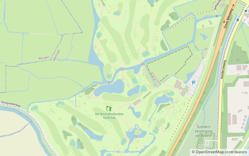 De Noordhollandse Golfclub location map