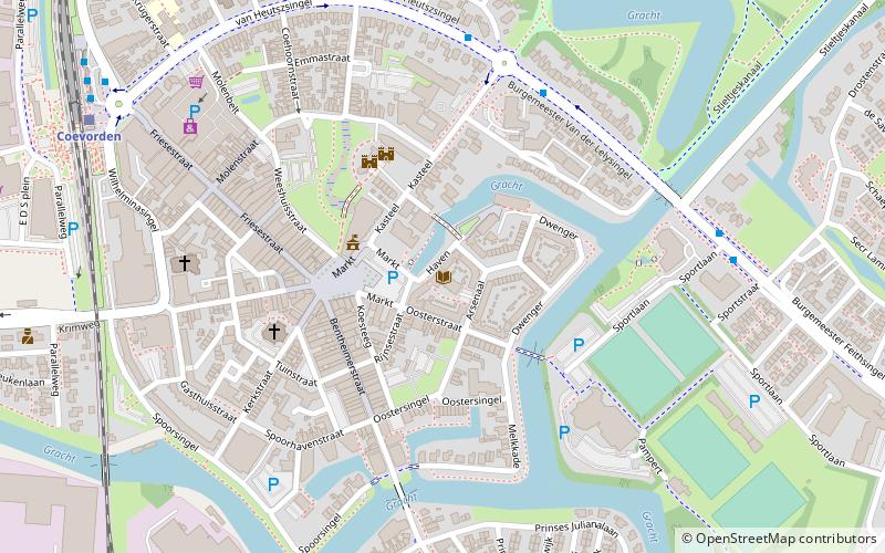 Openbare Bibliotheek Coevorden location map