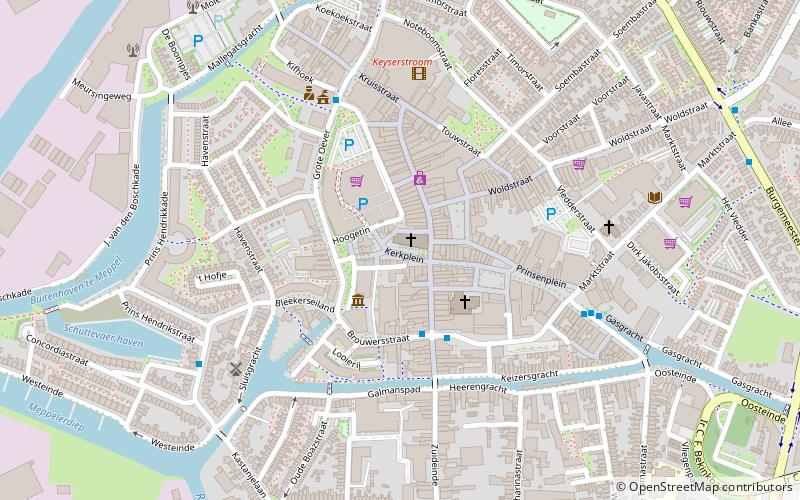 Kerkplein location map