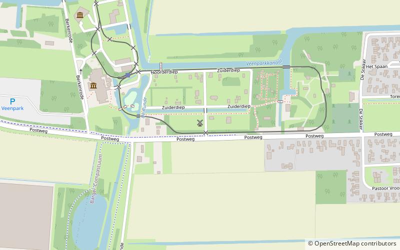 De Berk, Drenthe location map