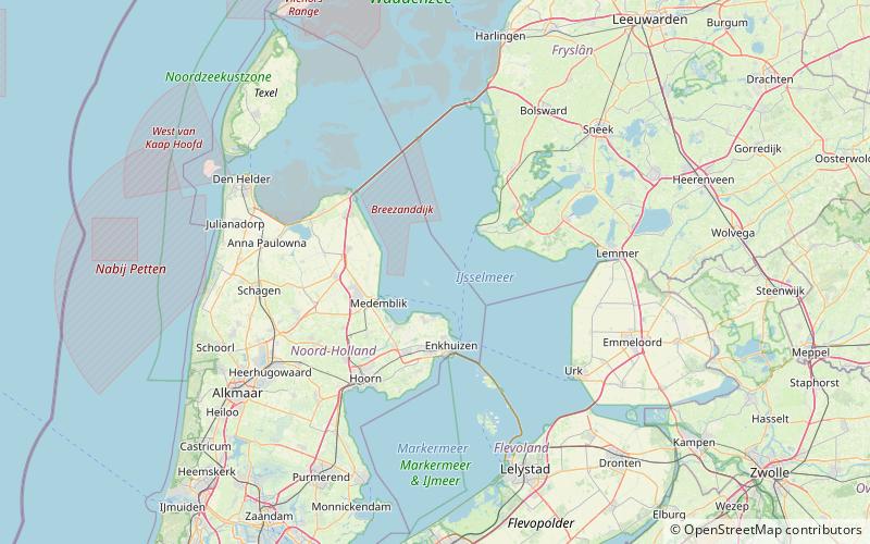 IJsselmeer location map