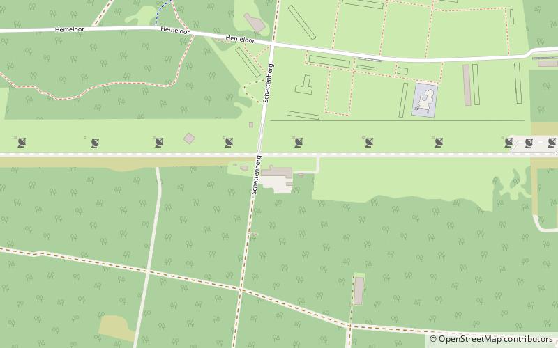 Westerbork Synthesis Radio Telescope location map