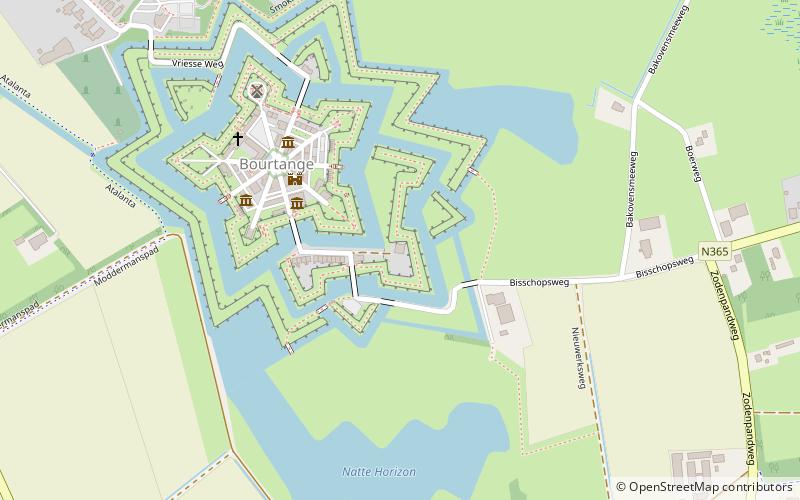 De Sikkepit location map