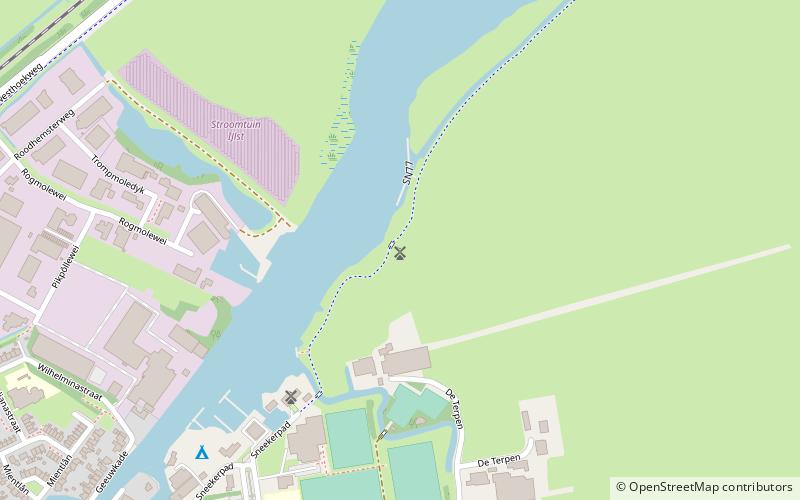 Terpensmole location map