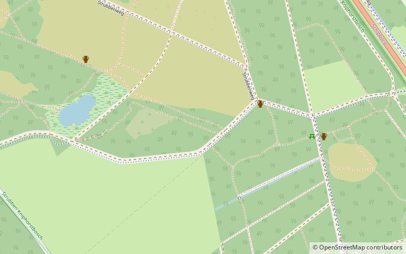 strubben kniphorstbos nationaal beek en esdorpenlandschap drentsche aa location map