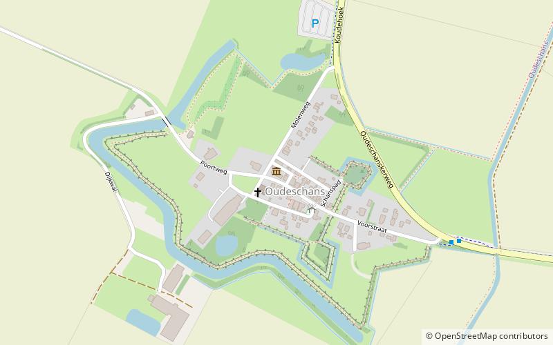 Vestingmuseum Oudeschans location map