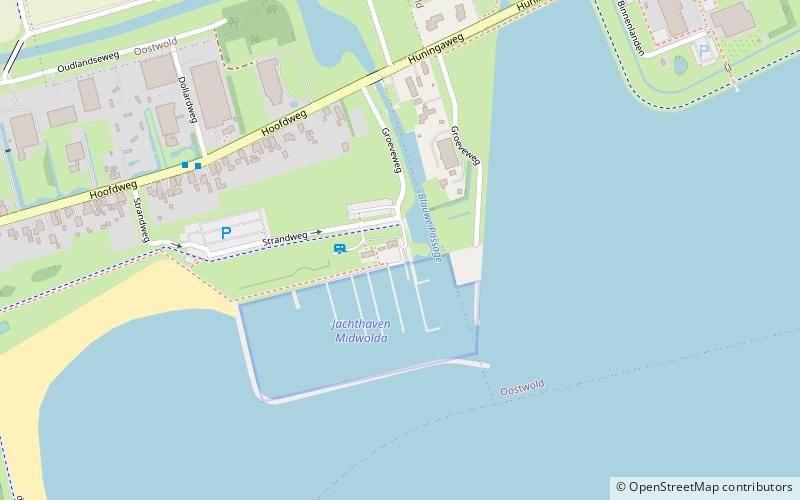 Huninga's Watersport location map