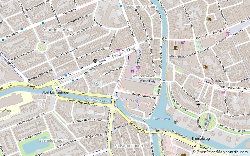 Nederlands Stripmuseum location map