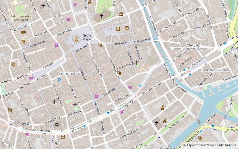 vera underground pop club groningen location map