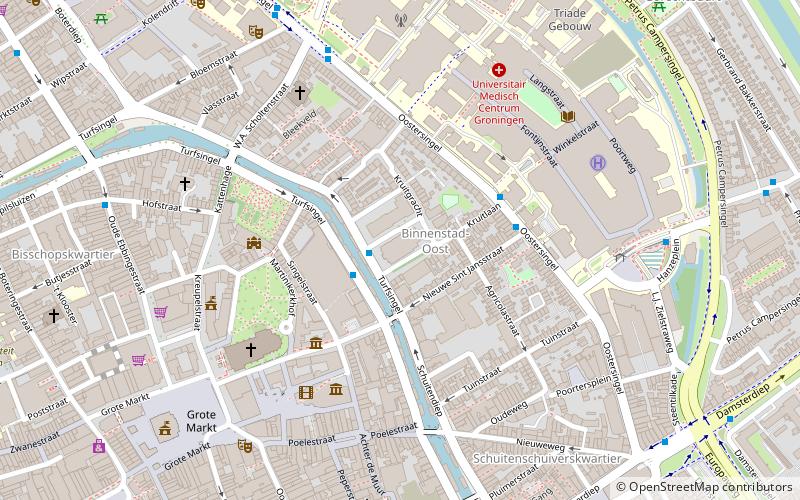 municipal theatre groningen location map