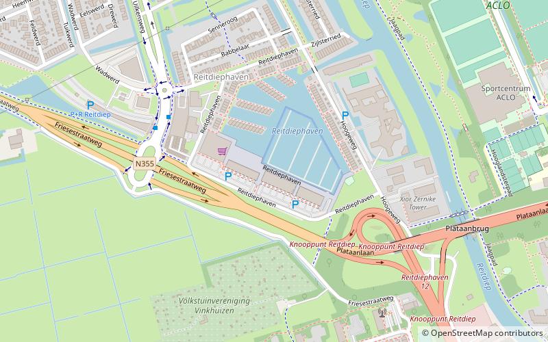 Reitdiephaven location map