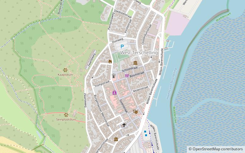 Leuchtturm Brandaris location map