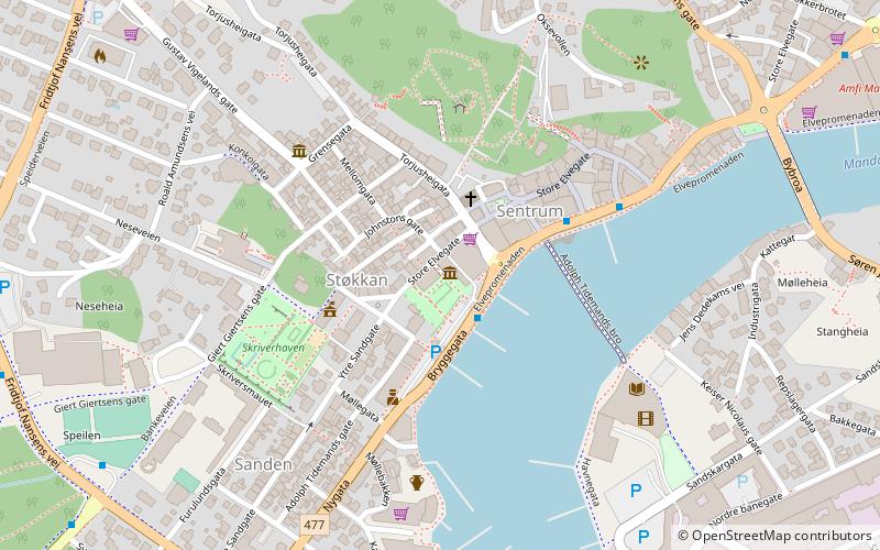 Andorsengården location map