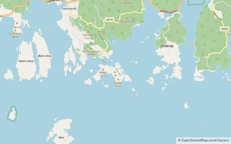 Svinør location map