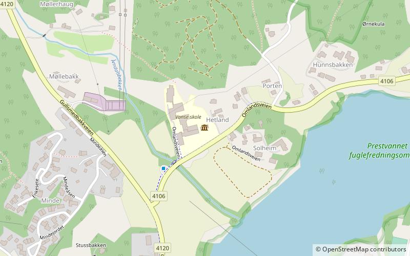 hetland skolemuseum location map