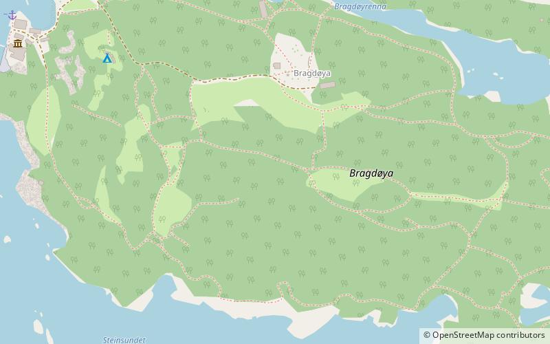 Bragdøya location map