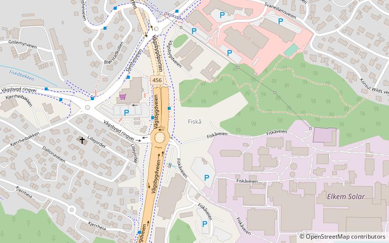 fiskatangen kristiansand location map