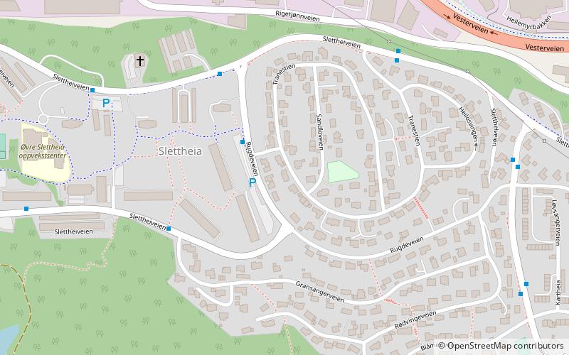 trane kristiansand location map