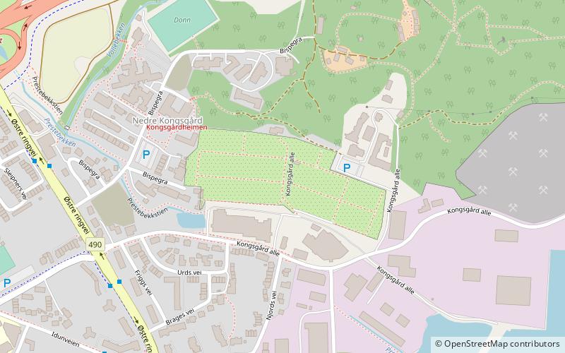 Kongsgård kolonihager location map