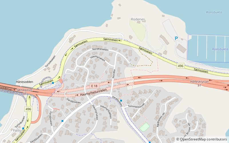 nordlia kristiansand location map