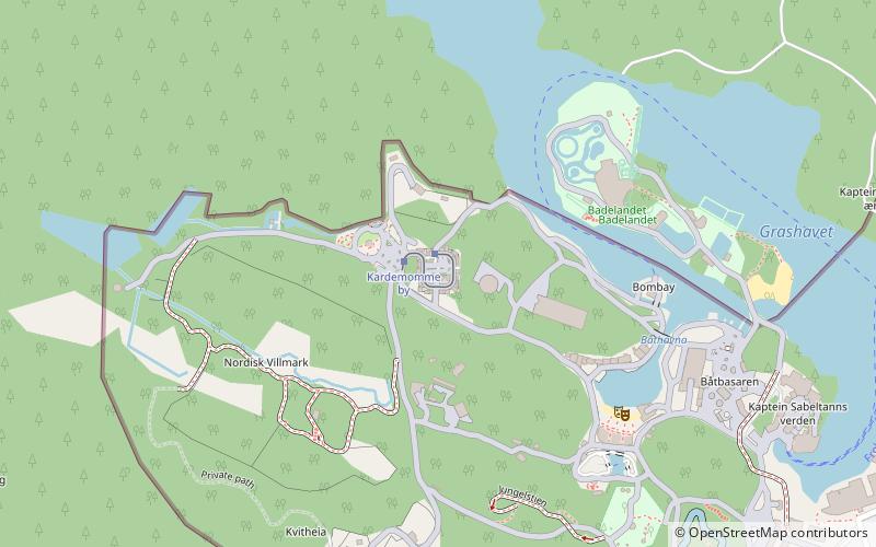 Cardamom Town Theme Park location map