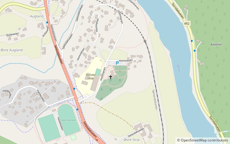 Torridal location map