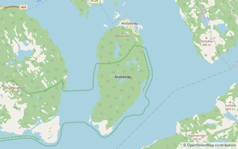 Andabeløya location map