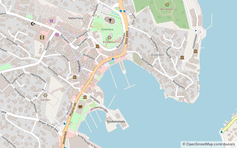 Grimstad gjestehavn location map
