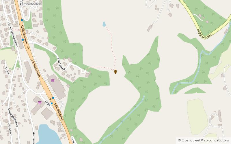 Stoplesteinan location map